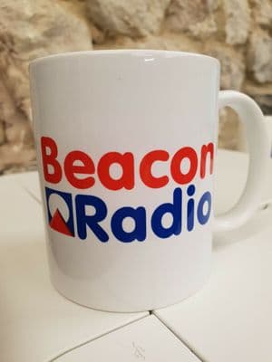 Beacon Radio Wolverhampton Black Country Cup Mug UK 1980s BBC ILR