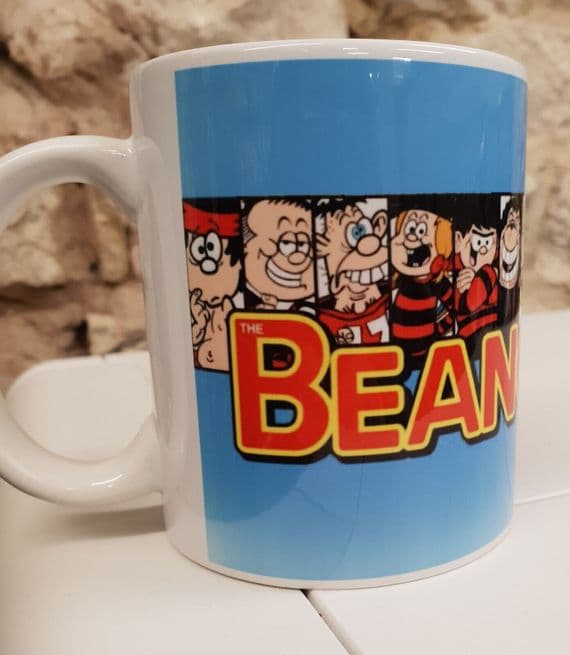 Beano Comic retro look mug cup funny gift for Dennis Menace Minnie Minx fan