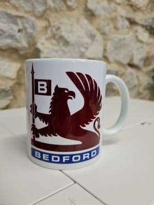 Bedford Vans Trucks 80s 90s Cup Mug