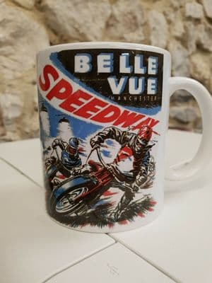Belle Vue Speedway Manchester Cup Mug motocross racing