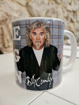 Billy Connolly Big Yin Cup Mug Comedy funny gift Scotland Comedian