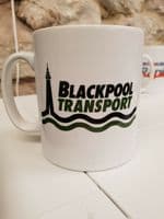 Blackpool Transport old 90s bus Logo Cup Mug Blackpool Buses and Trams