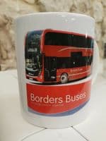 Borders Buses Bus Transport Cup Mug Enviro 400 new livery Perfect gift Scottish