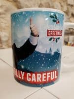 Boris Johnson Tis the season to be jolly careful Christmas Cup Mug Ho ho Bojo