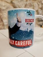 Boris Johnson Tis the season to be jolly careful Christmas Cup Mug Ho ho Bojo