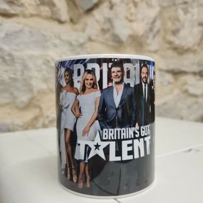 Britain's Got Talent BGT inspired Cup Mug Simon Cowell Amanda Holden Ant Dec