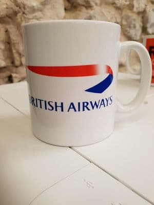 British Airways Cup Mug perfect gift Aviation plane spotter enthusiast