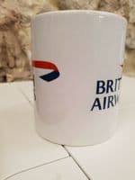 British Airways Logo Cup Mug perfect gift Aviation plane spotter enthusiast