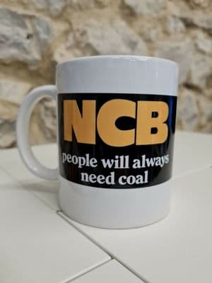 British NCB Cup Mug National Coal Board 