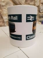 British Rail Class 121 DMU Cup Mug BR 1970s