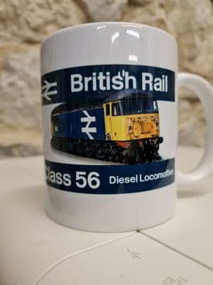 British Rail Class 56 Locomotive Cup Mug BR 1960s