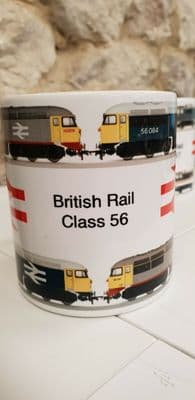 British Rail Class 56 Railway Cup Mug BR train diesel engine