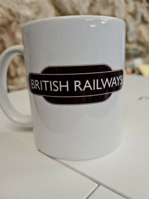 British Rail Railways 1950s Cup Mug 