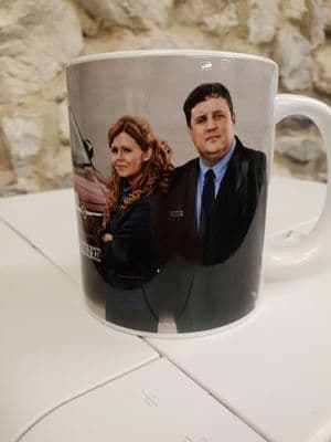 Car Share Inspired TV series Cup Mug Peter Kay Sian Gibson