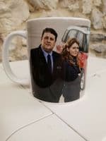 Car Share Inspired TV series Cup Mug Peter Kay Sian Gibson
