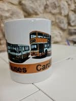 Cardiff Buses Bus 1980s Cup Mug Wales Cymru