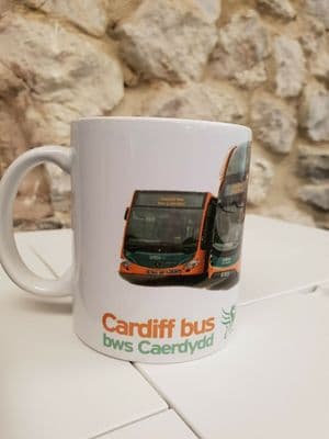 Cardiff Buses Bus Cup Mug
