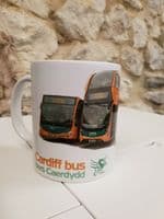 Cardiff Buses Bus Cup Mug