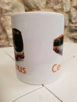 Centre Bus Logo Cup / Mug Centrebus Grantham Leicester Luton Stevenage Buses