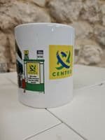 Centro Bus Cup Mug Central Midlands Birmingham timetable graphic