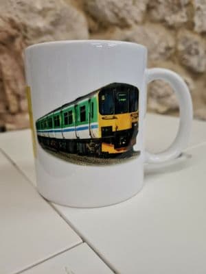 Centro Class 150 Pacer train British Rail Railway Cup Mug Central Midlands