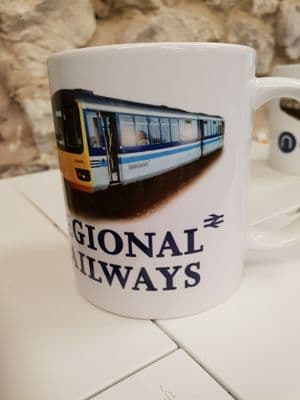 Class 143 Pacer British Rail Regional Railways Livery Railway Cup Mug BR