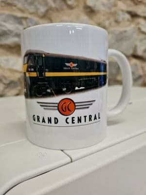 Class 90 Grand Central Rail Railway Cup / Mug British