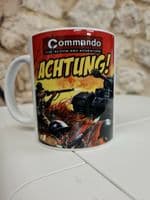 Commando Comic Cup Mug Warlord 1980s