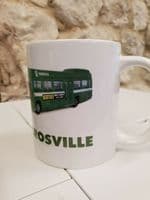 Crosville Bus Cup Mug 1970s 80s Leyland National NBC buses driver