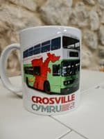 Crosville Cymru Buses Cup Coastliner 1980s Mug Bus North Wales Wrexham