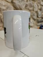 Crosville Cymru Buses Cup Sherpa minibus Clipa 1980s Mug Bus  North Wales