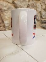 Cumberland Bus Cup Mug 1980s logo Leyland National NBC driver buses
