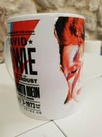 David Bowie Ziggy Stardust Hammersmith Odeon gig 1973 Cup Mug London