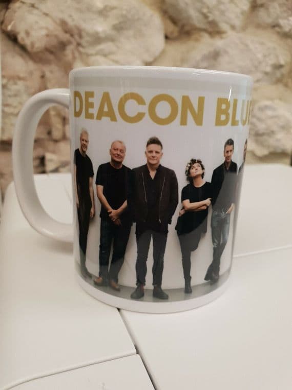 Deacon Blue Cup Mug Ricky Ross Lorraine McIntosh Real Gone Kid Dignity Raintown