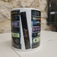 Def Leppard Cassette Tape collection unofficial Cup Mug Sheffield UK