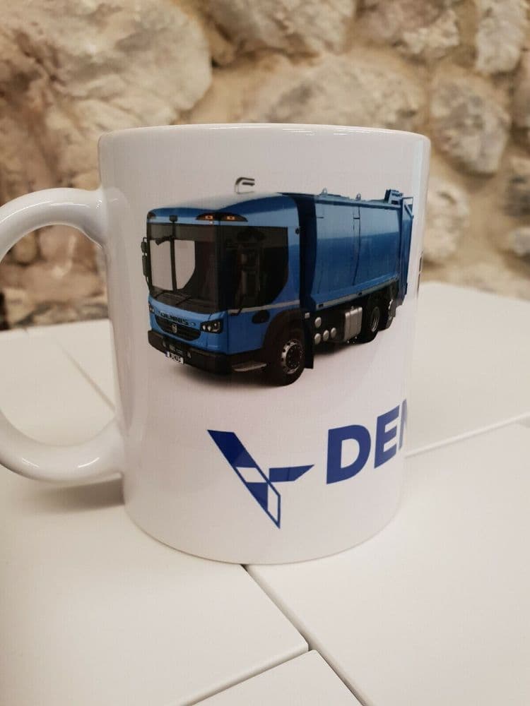 Dennis Eagle Elite Olympus Refuse Truck Bin Lorry Cup Mug