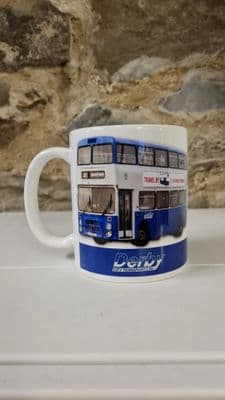 Derby City Transport Bus Cup Mug Volvo Citybus buses