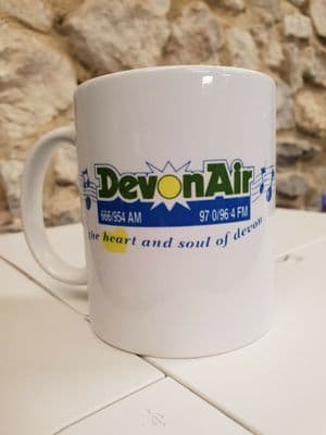 Devonair Devon Air Cup Mug lBBC ILR Exeter Torbay
