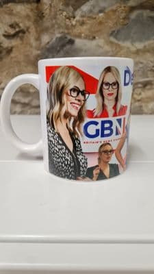Dewbs And Co Michelle Dewberry GBN Britain's News Channel Cup Mug GB News
