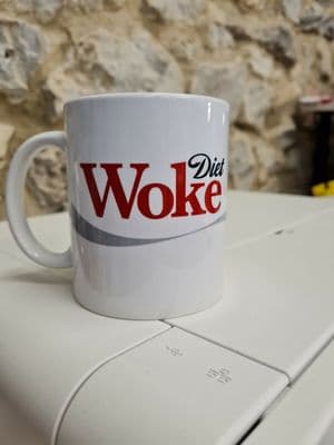 Diet Woke Cup Mug for annoying gammons Lefty Snowflake trope