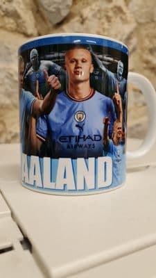 Erling Haaland Manchester Legend Cup Mug Football