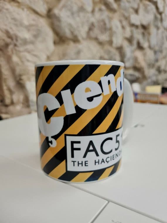 Fac 51 Hacienda Cup Mug Factory Records Madchester New Order Tony Wilson MCR
