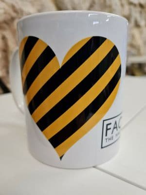 Fac 51 Hacienda Heart Cup Mug Factory Records Madchester New Order Tony Wilson