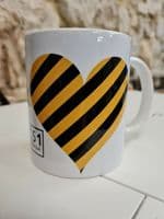 Fac 51 Hacienda Heart Cup Mug Factory Records Madchester New Order Tony Wilson