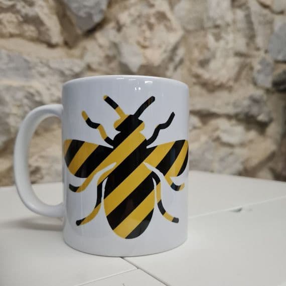 Fac 51 Hacienda Manchester Bee Cup Mug Factory Records Madchester Tony Wilson