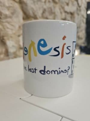 Genesis inspired Mug Cup The Last Domino