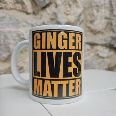 Ginger Lives Matter Cup Mug