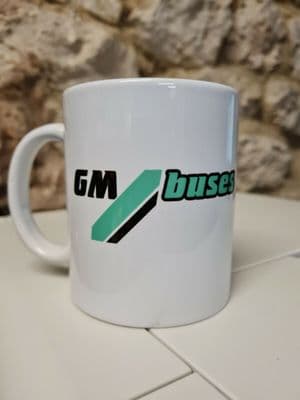 GM Buses Greater Manchester Buses Cup Mug 1986 West