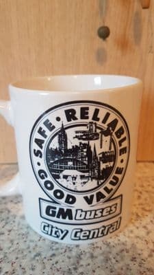 GM Buses Manchester Cup Mug Depot Badge NEW GMT (All depots available)
