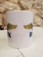 GT BMX logo cup mug SkyWay Raleigh Burner Mongoose GT Bikes Hutch Haro